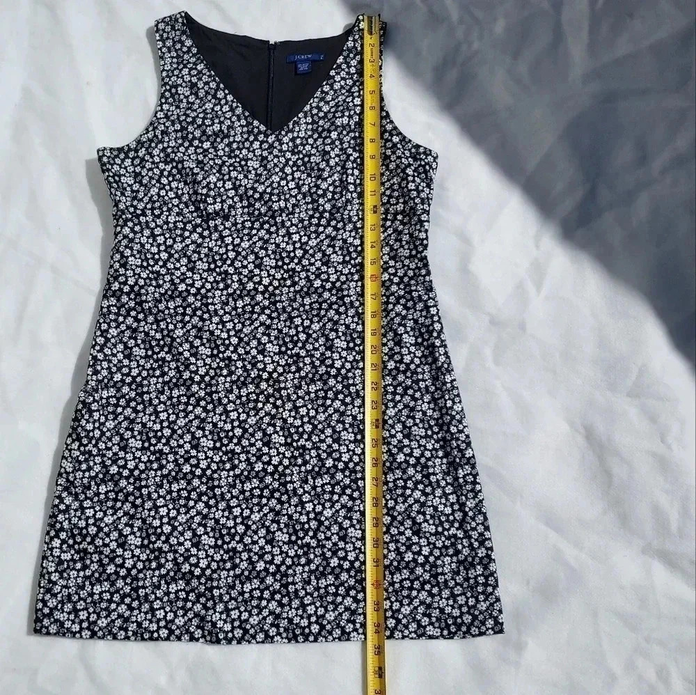 Vintage J. Crew Floral Dress Size P12 - Picture 11 of 11